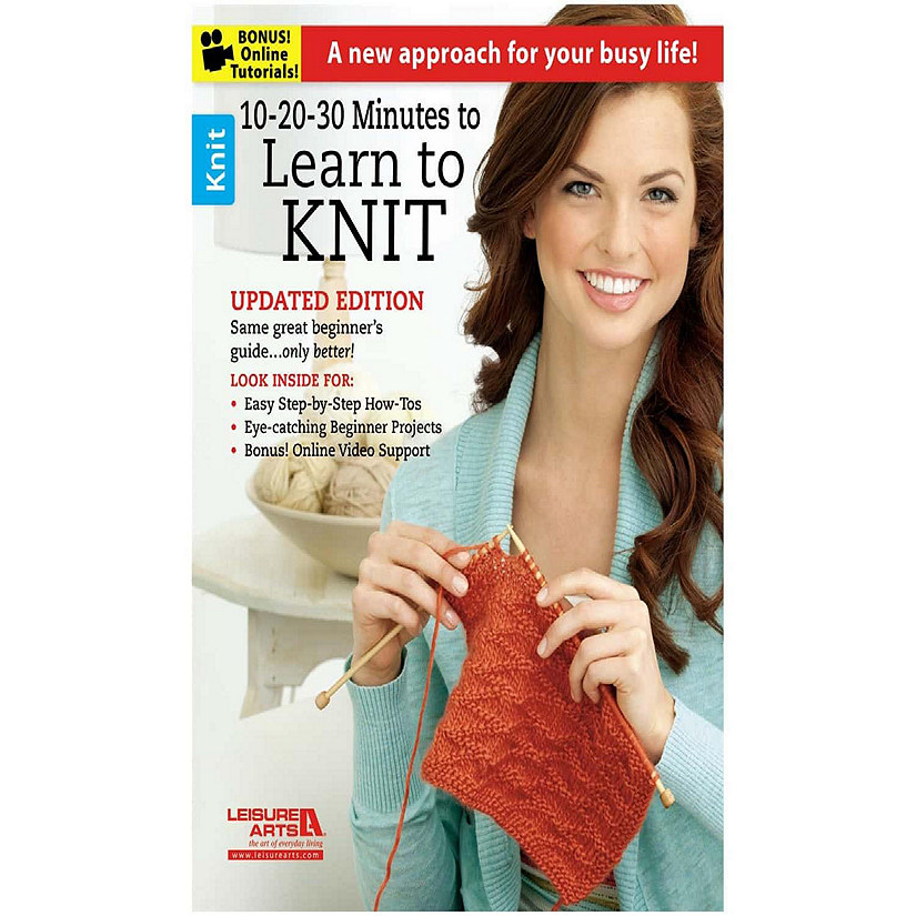 102030 Minutes To Learn To Knit Book