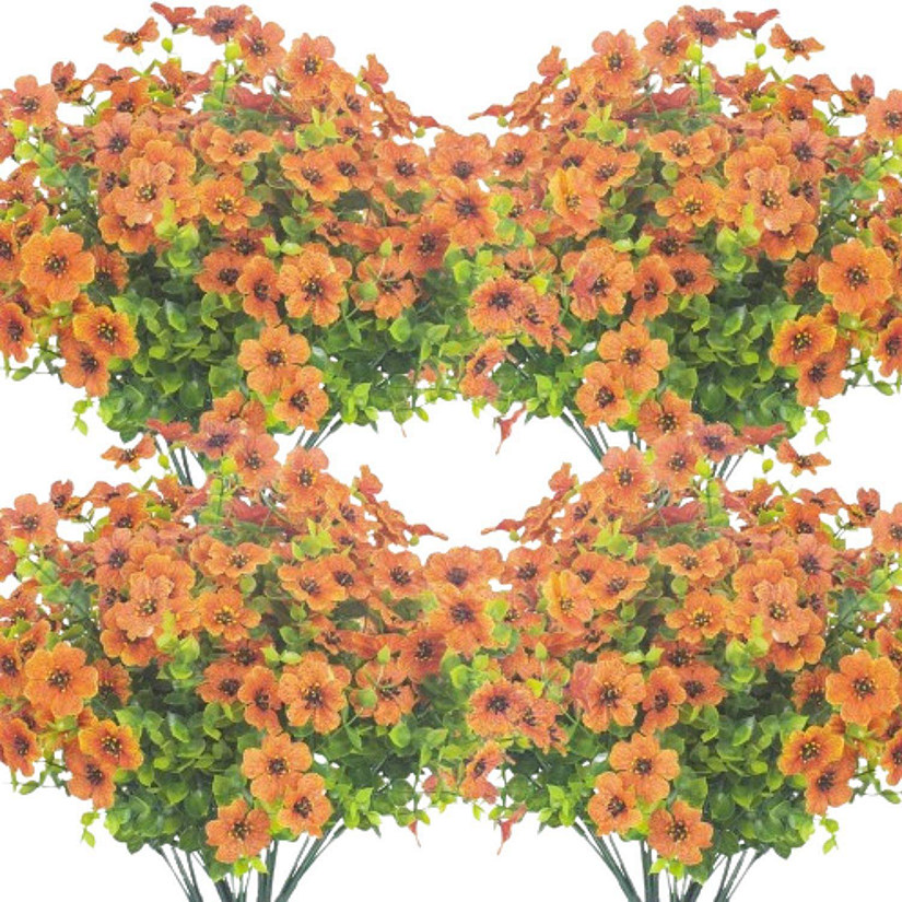 10 Bundles UV Resistant Artificial Flowers Image