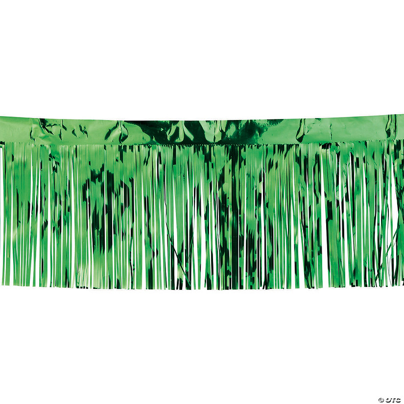 10-ft. Green Metallic Fringe Image