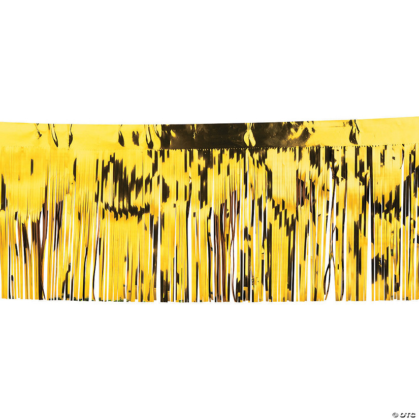 10 Ft. Yellow Metallic Fringe Image