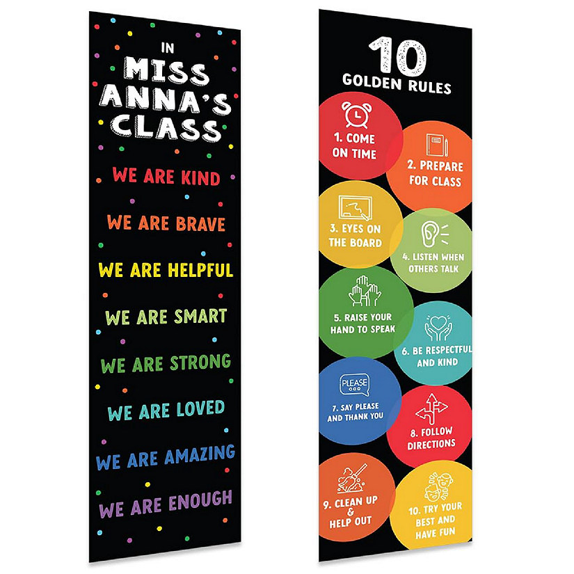 10 Golden Rules Banner 2PC 13x48 Image