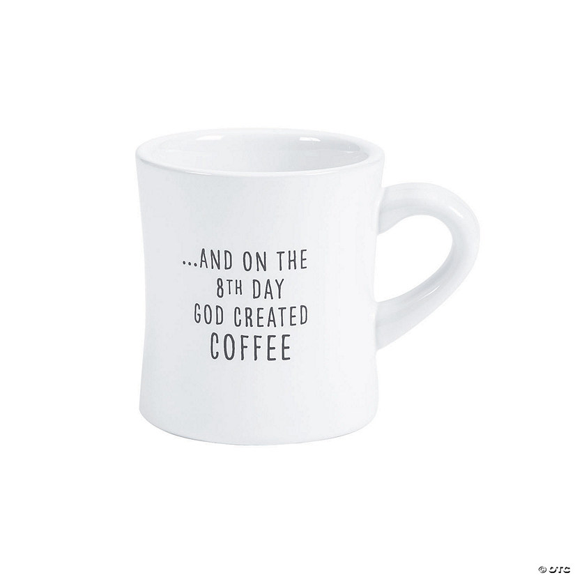 10 oz. On the 8th Day Reusable Ceramic Coffee Mug Image