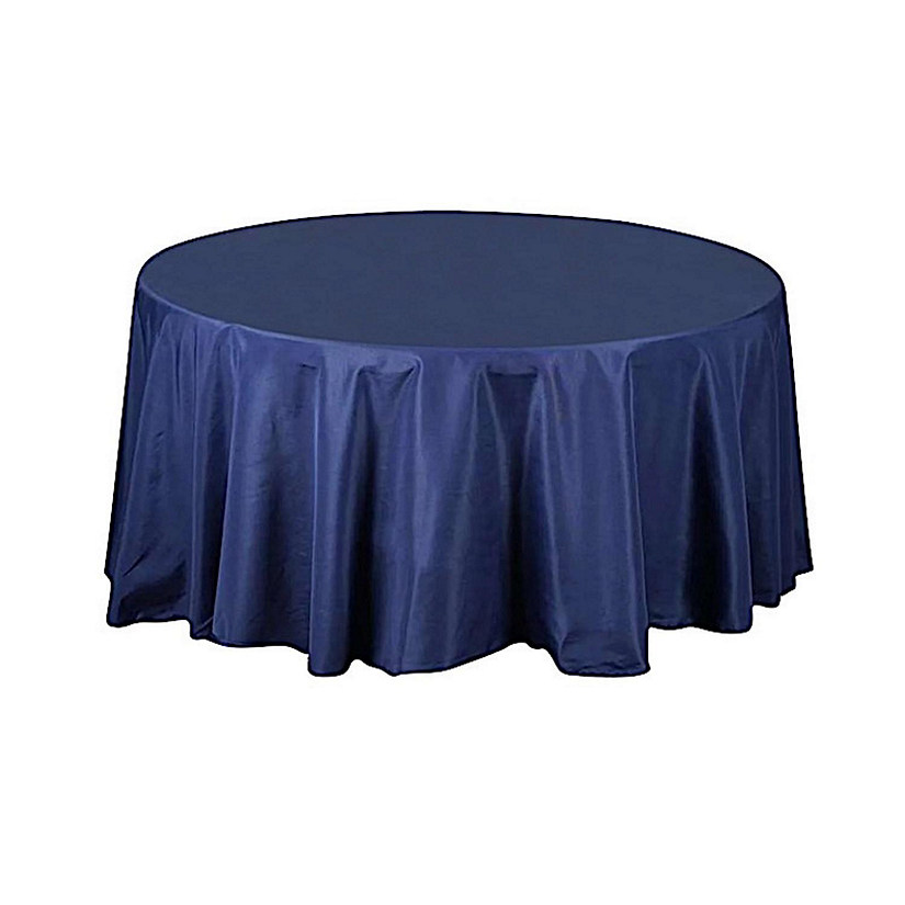 10 pcs 108" Round Polyester Tablecloths Tabletop Wedding  Decorations Image