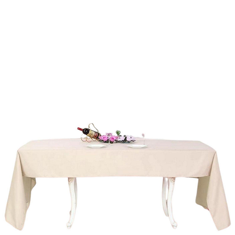 10 Pcs 60X126" Polyester Tablecloths Wedding Catering Event Table Linens  Image