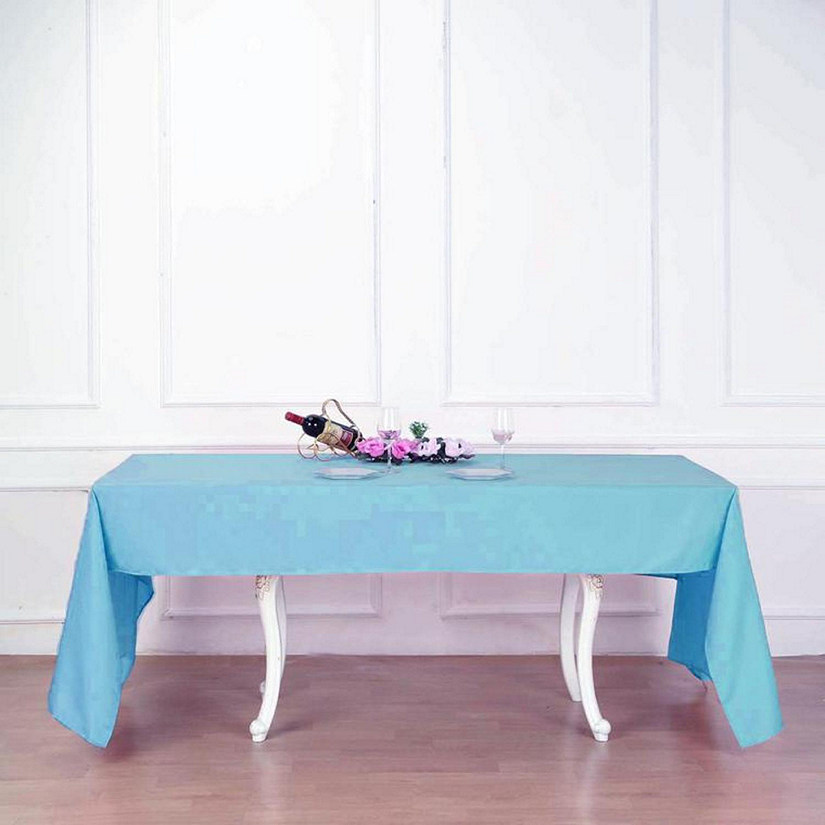 10 Pcs 60X126" Polyester Tablecloths Wedding Catering Event Table Linens  Image