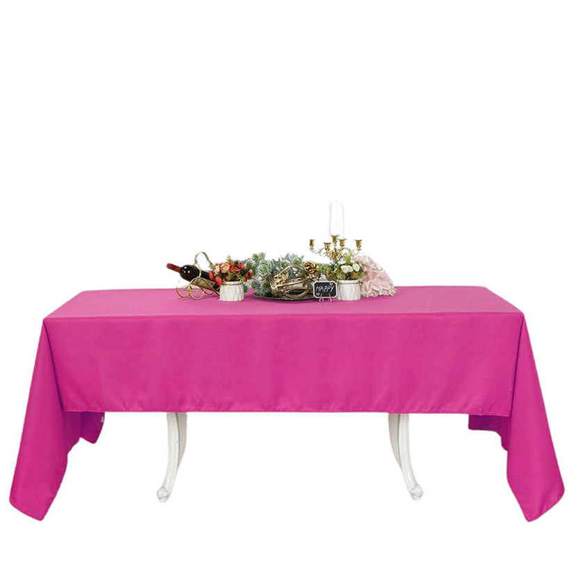 10 Pcs 60X126" Polyester Tablecloths Wedding Catering Event Table Linens  Image