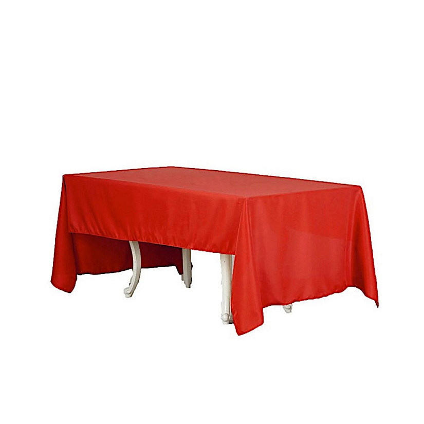 10 Pcs 60X126" Polyester Tablecloths Wedding Catering Event Table Linens  Image