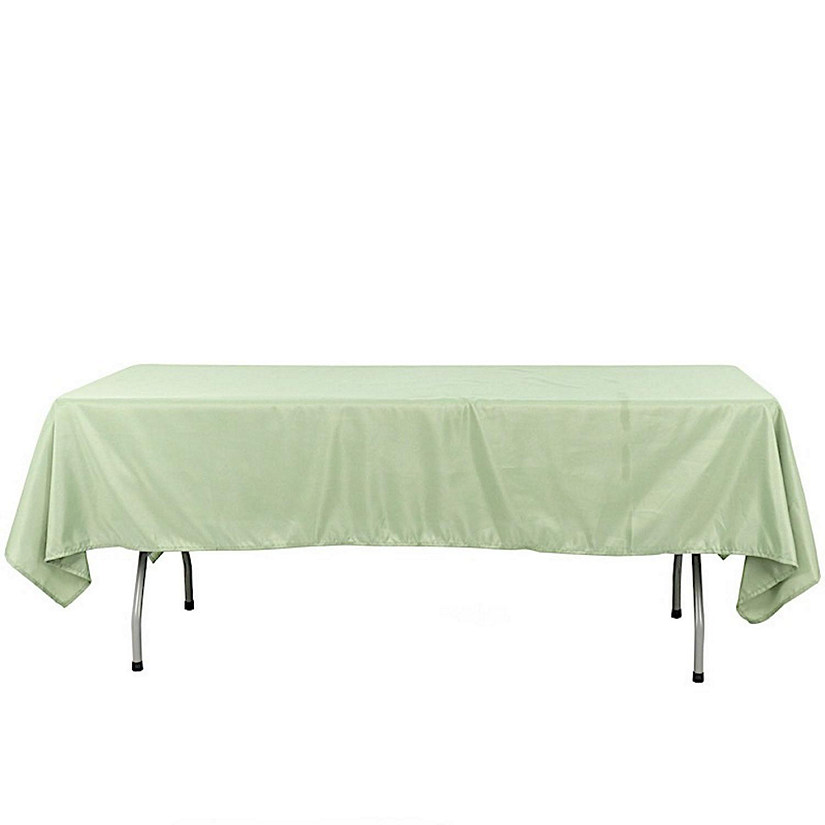10 Pcs 60X126" Polyester Tablecloths Wedding Catering Event Table Linens  Image