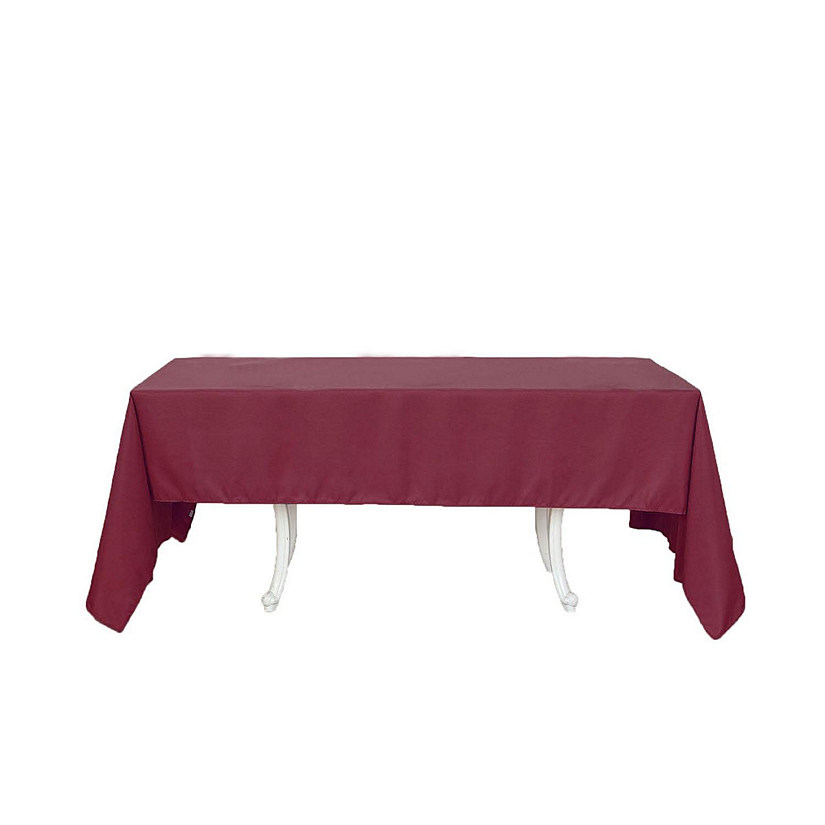 10 Pcs 60X126" Polyester Tablecloths Wedding Catering Event Table Linens  Image