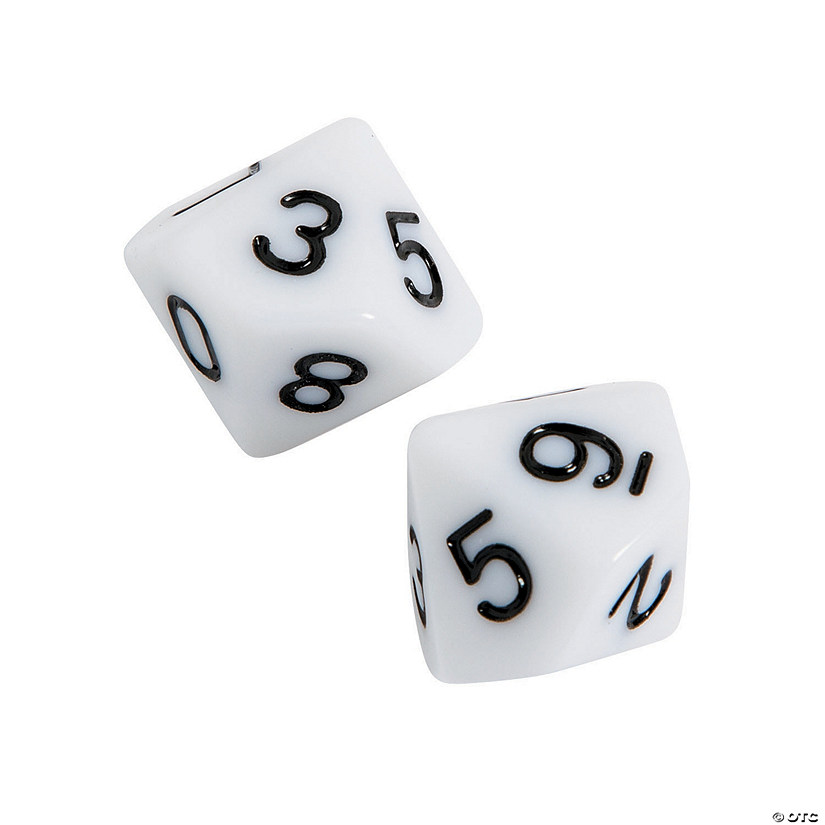 10 Sided Dice - 10 Pc. Image