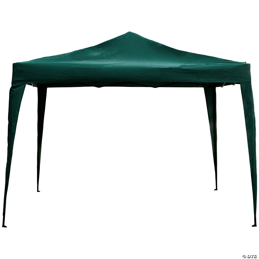 10' x 10' Green Pop-Up Outdoor Canopy Gazebo Image