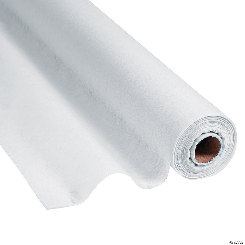 100 Ft. x 3 Ft. White Gossamer Soft Sheer Fabric Roll Image