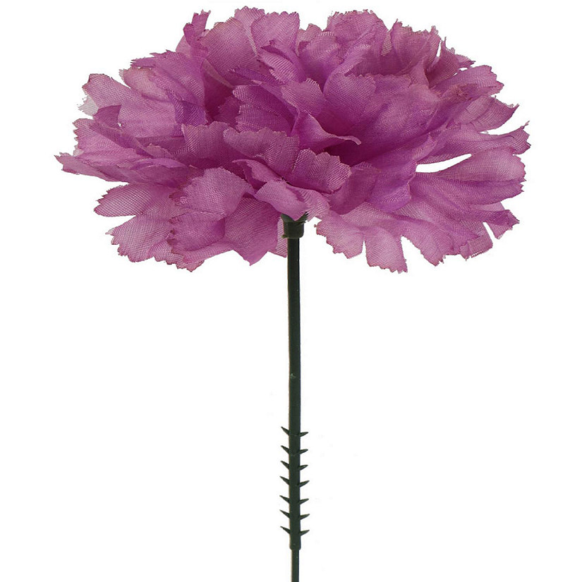 100-Pack: Lavender Carnation Picks Image