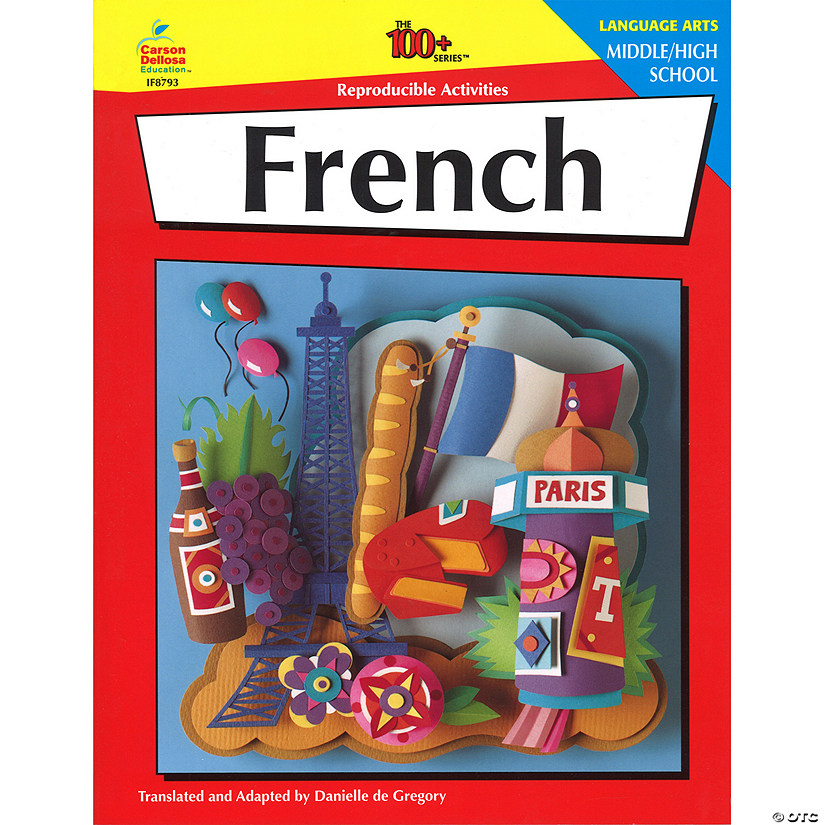 100+ Series™ Activity Book, French (Middle/High School) Oriental Trading