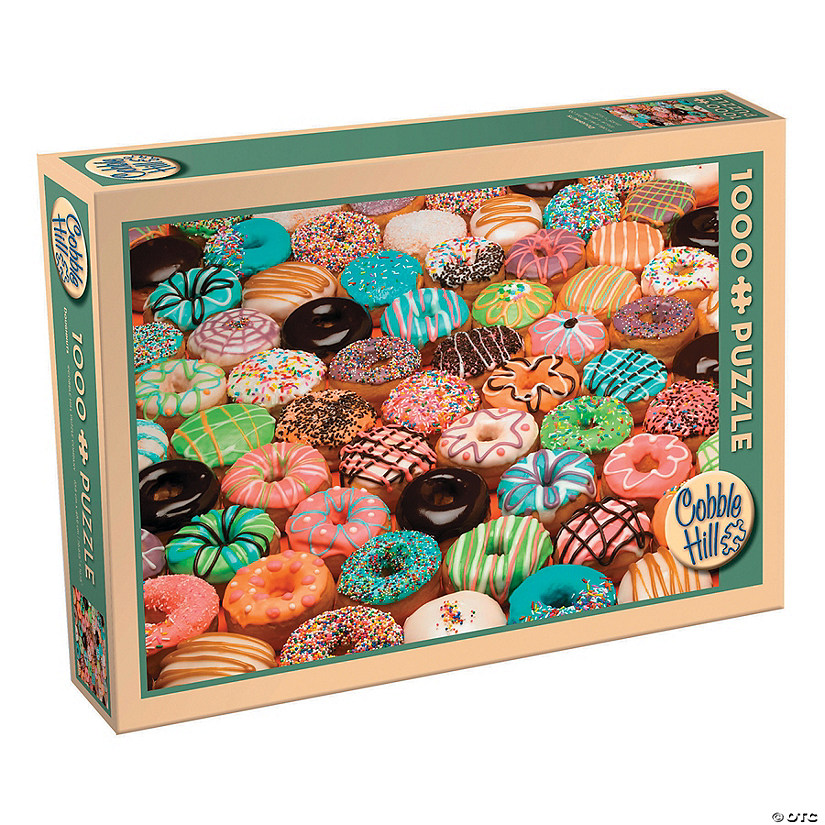 "1,000-piece Puzzle: Doughnuts" Image
