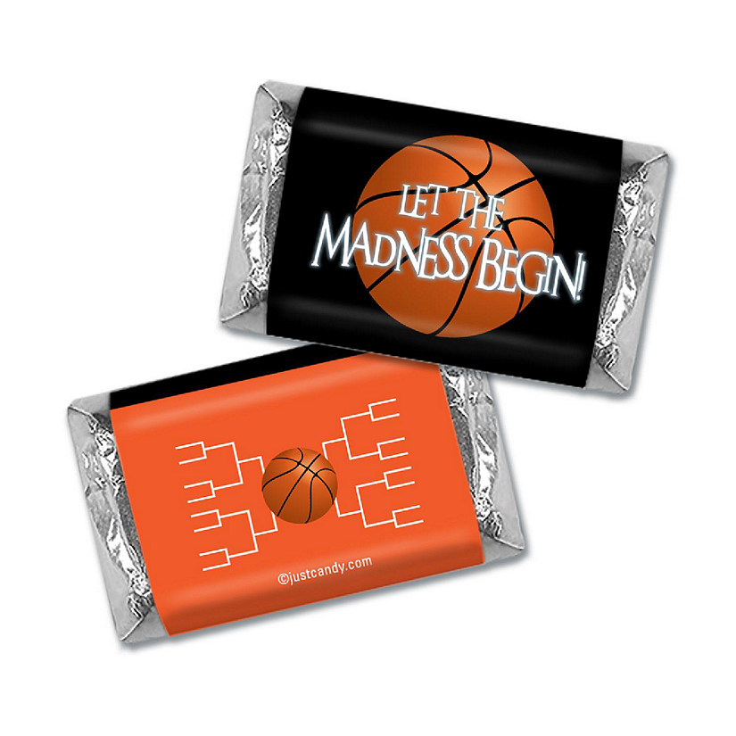 100ct March Madness Miniature Wrappers - Orange Image