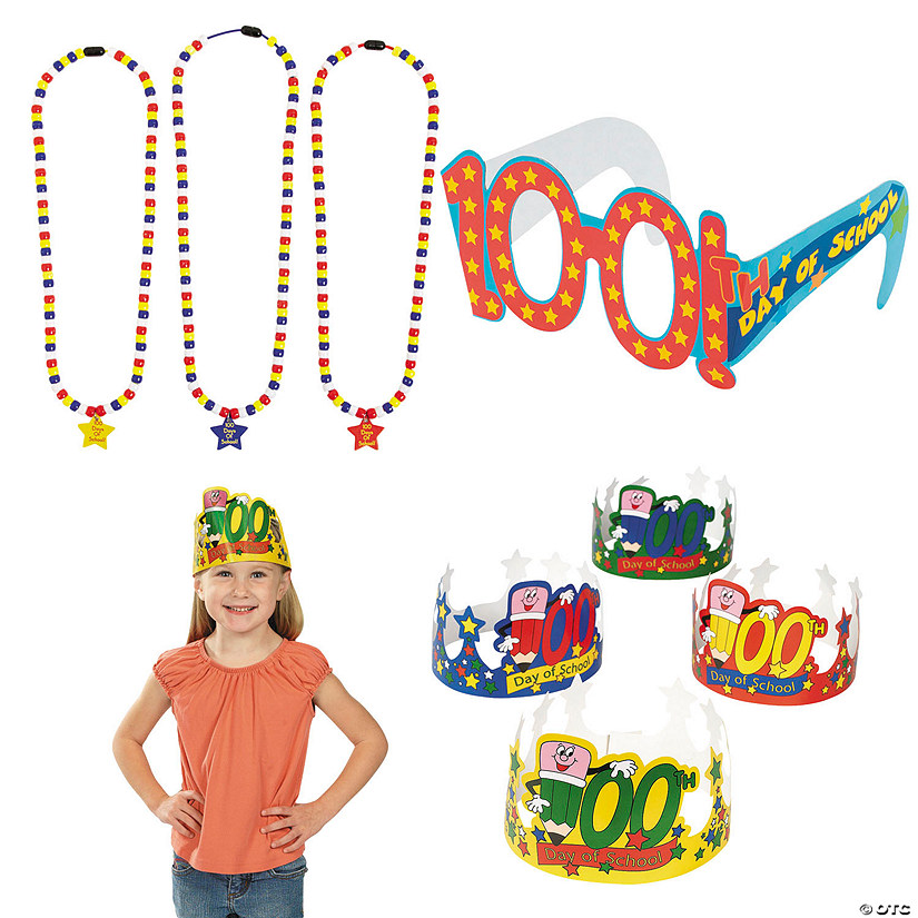 100th Day of School Award Kit for 24 Image
