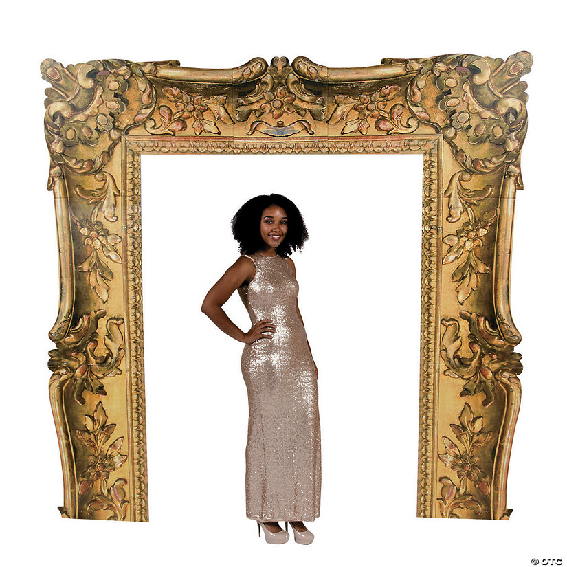 105" Masquerade Ball Arch Cardboard Stand-Up Image