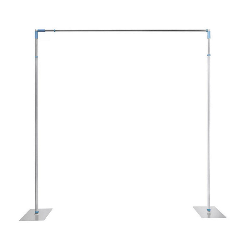 10Ft X 10Ft Backdrop Stand Pipe Kit Heavy Duty Wedding Back Adjustable Stand Image