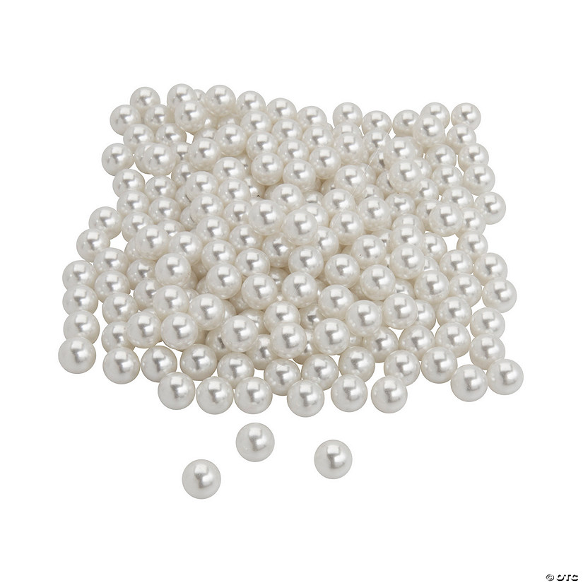 10mm Ivory Faux Pearls &#8211; 300 Pc. Image