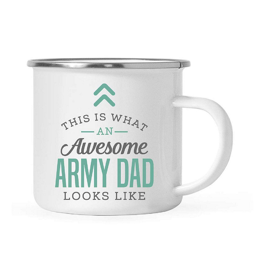 11oz Campfire Mug  Awesome Army Dad Image