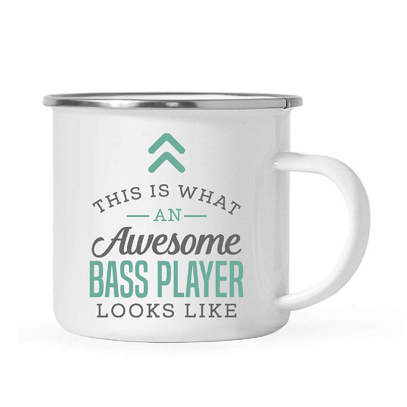 11oz Campfire Mug Awesome Bass Player Image