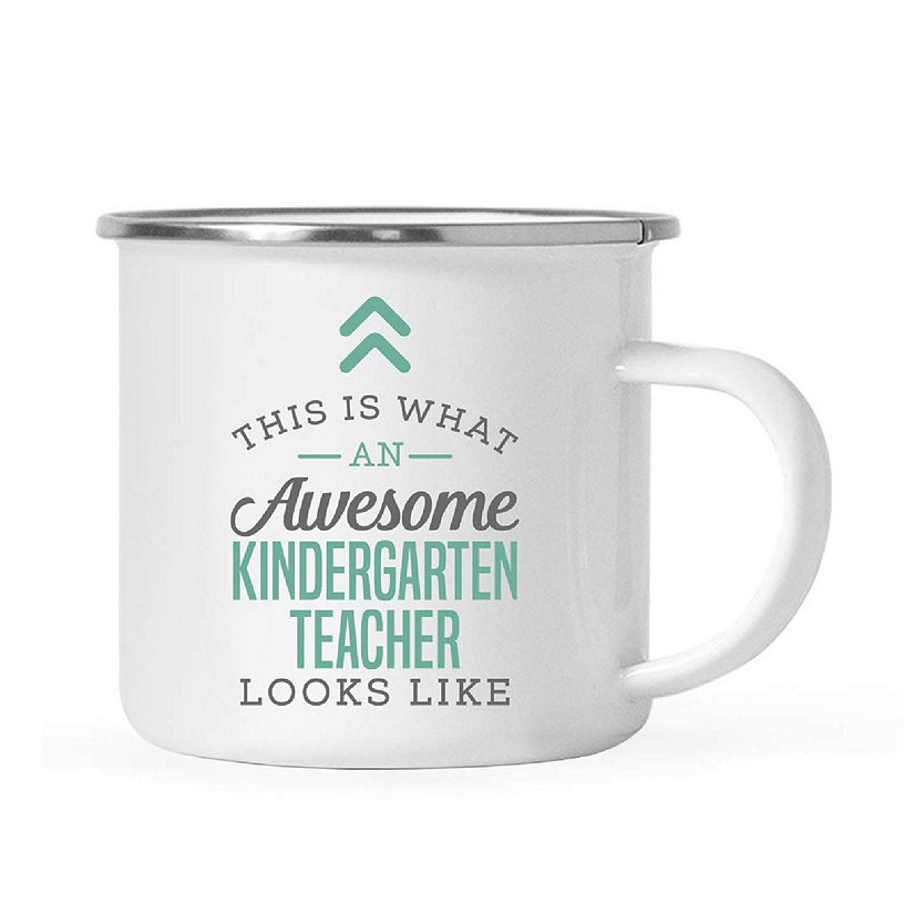 11oz CampMug Awsome Kindergarten Teacher Image