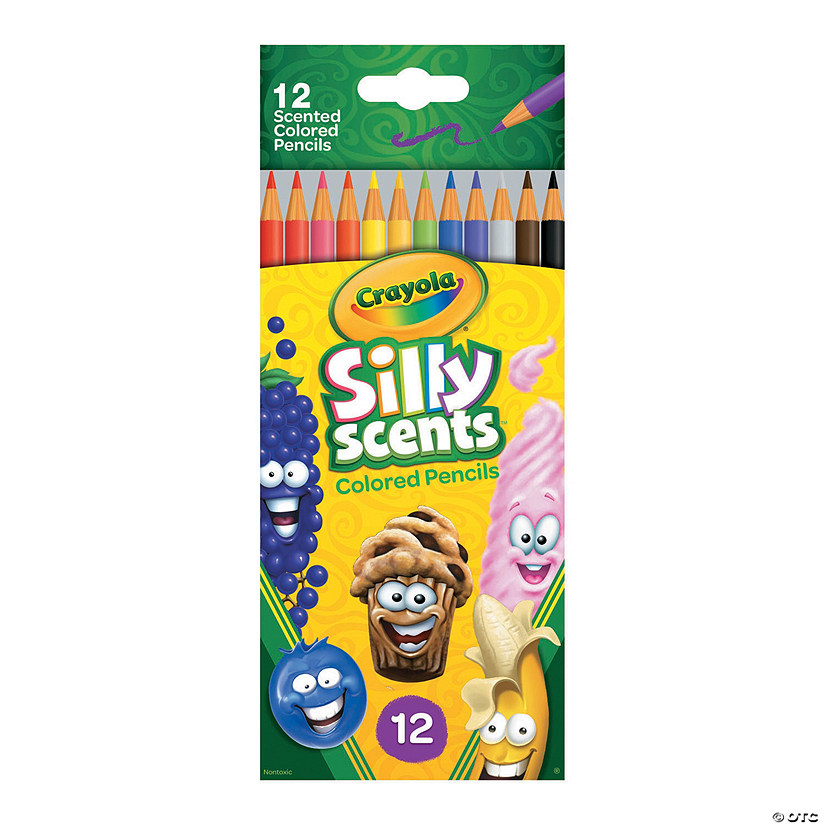 12-Color Crayola&#174; Silly Scents&#8482; Colored Pencils Image