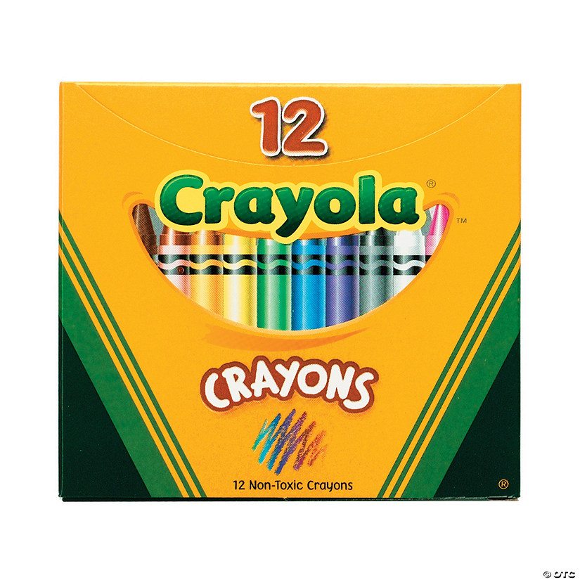 12-Color Crayola<sup>&#174;</sup> Crayons Image