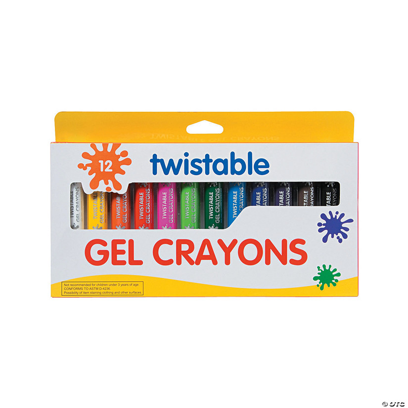 12-Color Paint Sticks Image