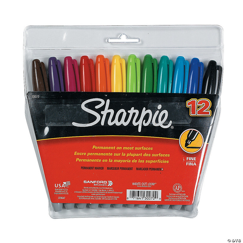 12-Color Sharpie&#174; Fine Point Markers Image