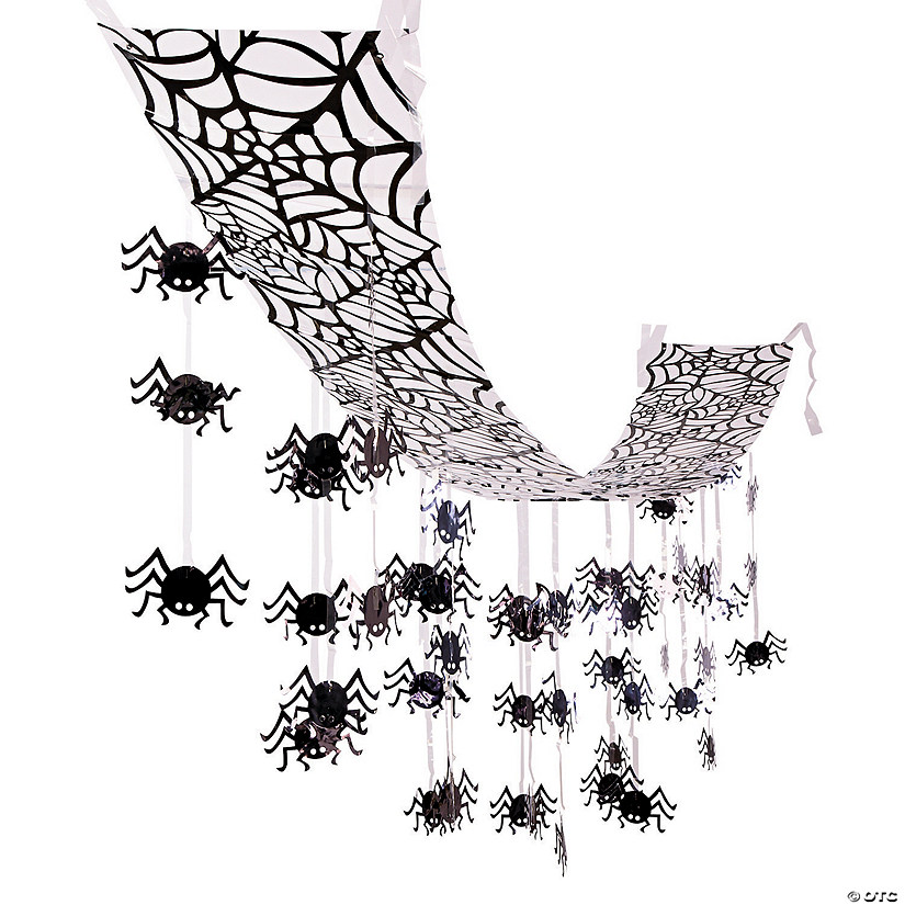 12 Ft. Hanging Spider Ceiling Halloween Decoration Oriental Trading