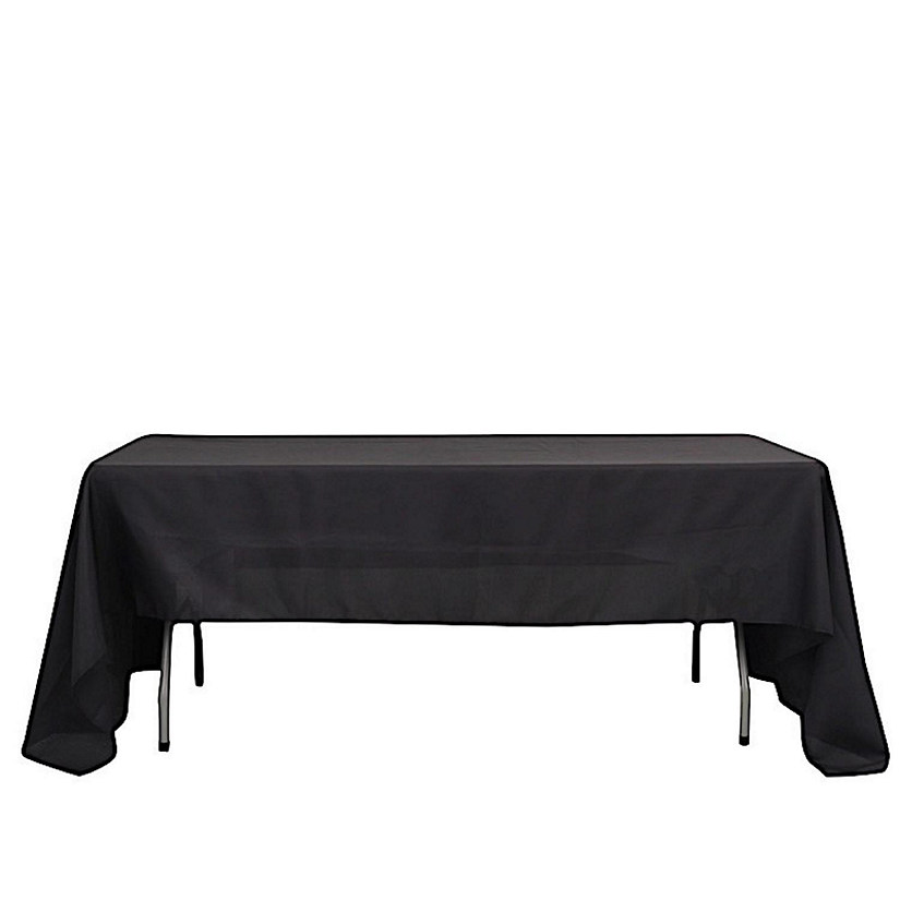 12 Pcs 60X126" Polyester Tablecloths Wedding Catering Dining Table Linens  Image