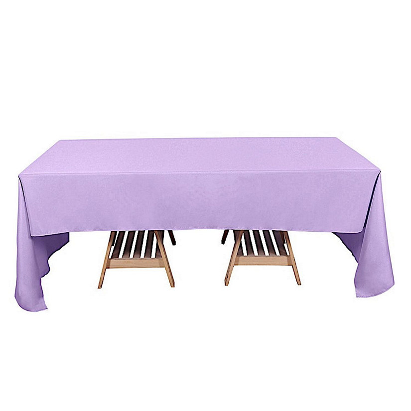 12 Pcs 60X126" Polyester Tablecloths Wedding Catering Dining Table Linens  Image