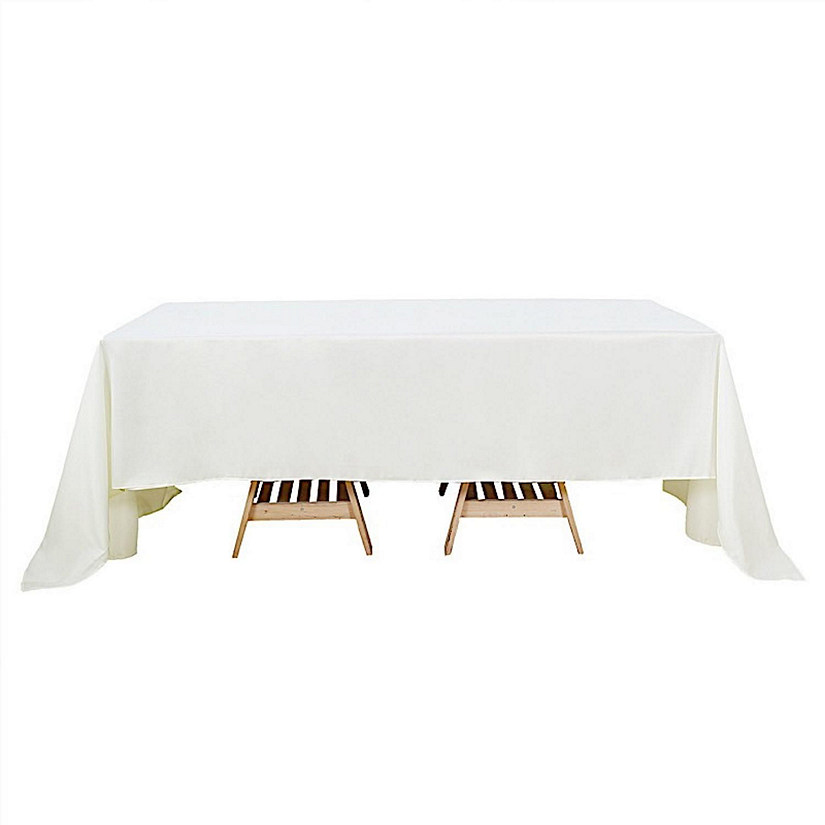 12 Pcs 60X126" Polyester Tablecloths Wedding Catering Dining Table Linens  Image