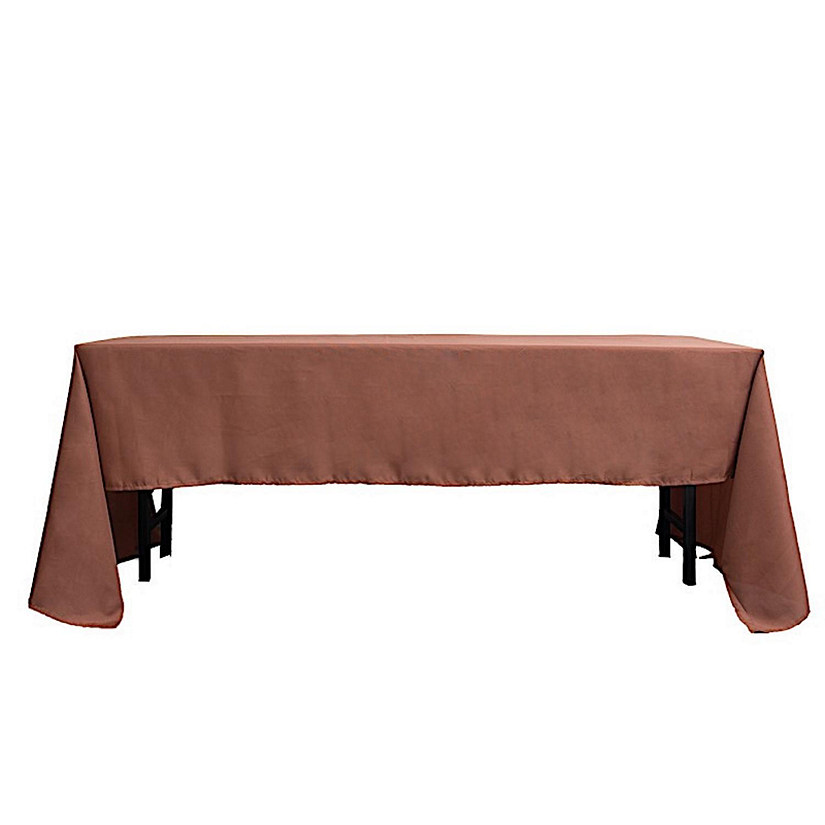 12 Pcs 60X126" Polyester Tablecloths Wedding Catering Dining Table Linens  Image