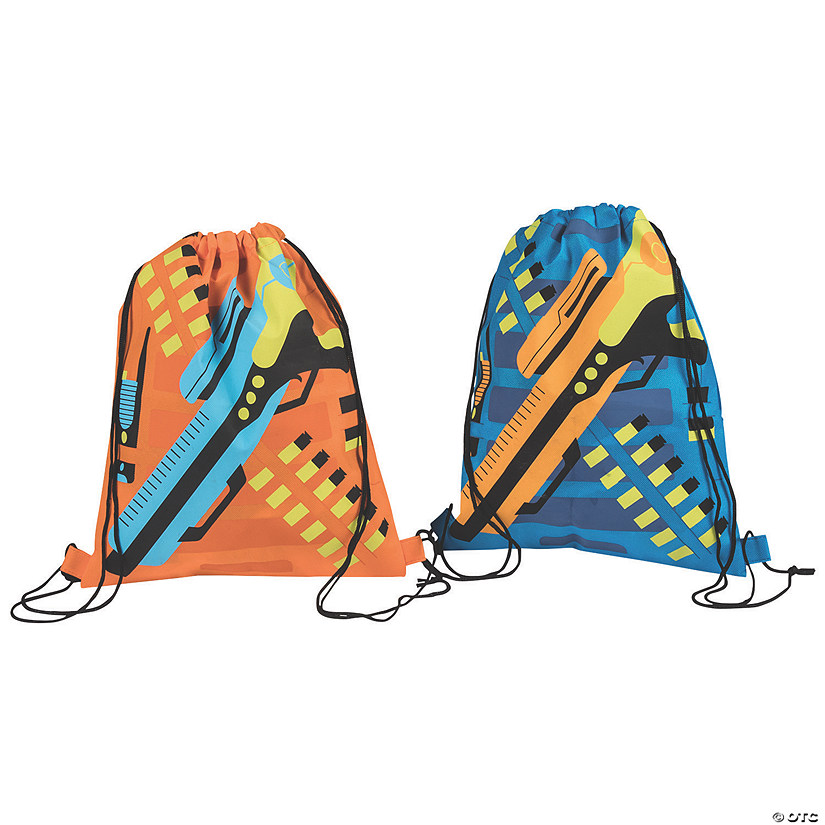 12" x 15" Dart Battle Drawstring Bags Image
