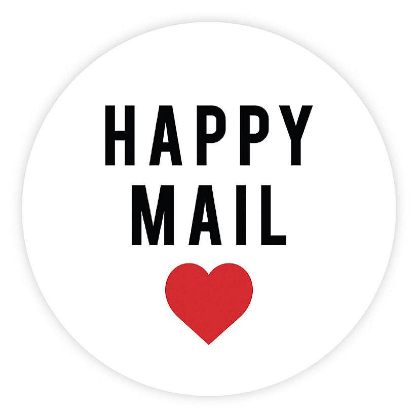 120 Happy Mail Packaging  Stickers Image