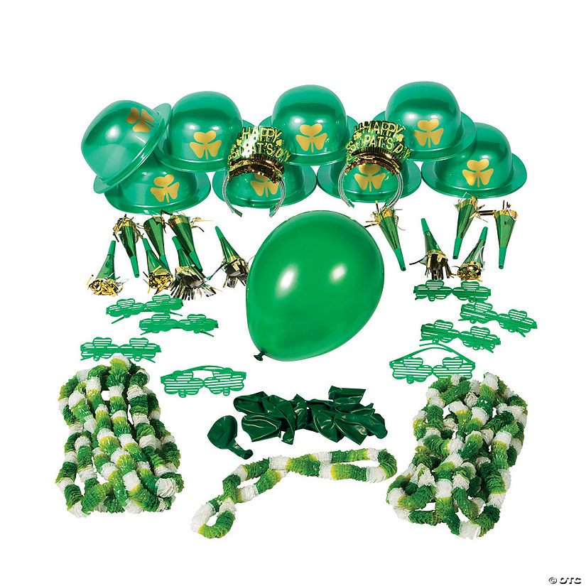 120 Pc. St. Patrick's Day Party Assortment For 24 Image
