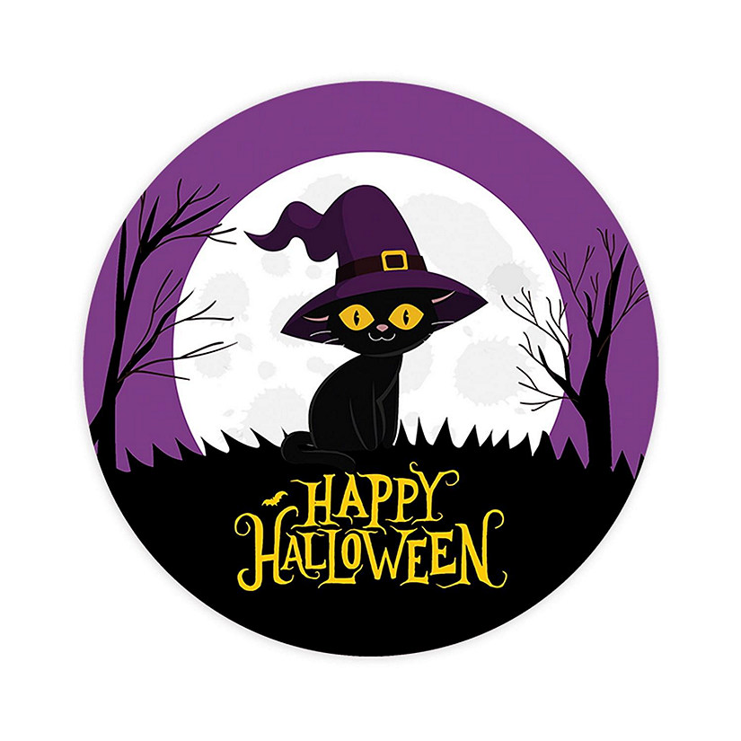 120PCS Halloween Stickers Pack Cute Black Cat Image