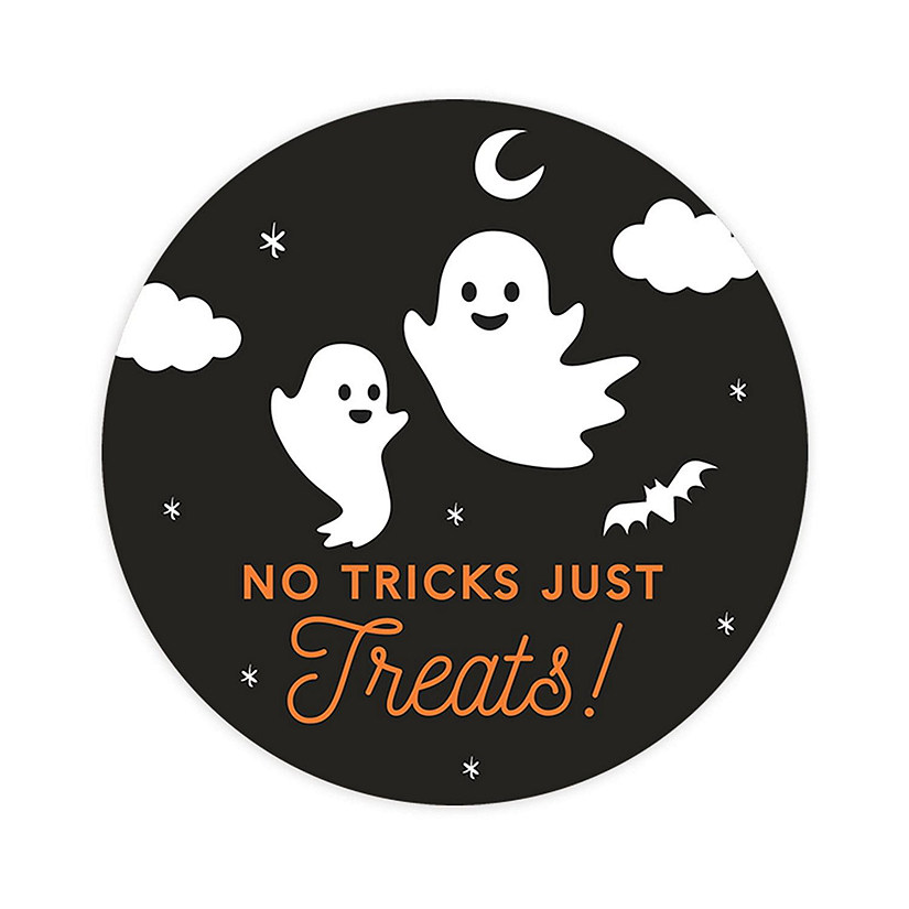 120PCS Halloween Stickers Pack Cute Little Ghosts Image