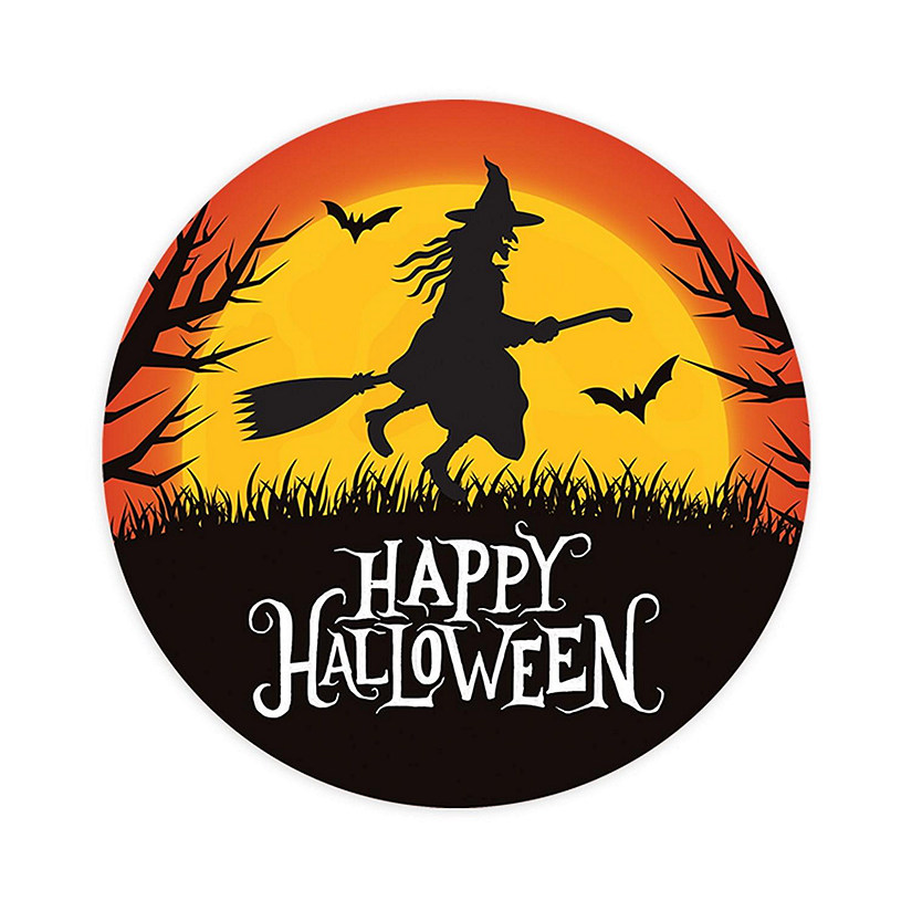 120PCS Halloween Stickers Pack Witch on Broom Image