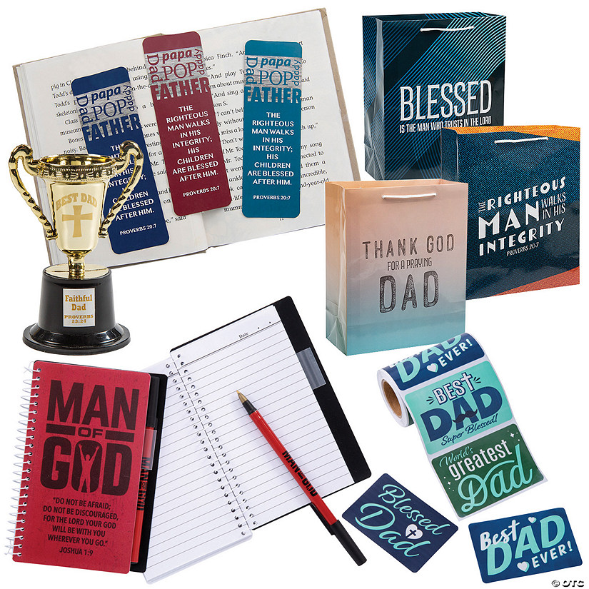 121 Pc. Father's Day Blessed Dad Gift Kit for 12 Image