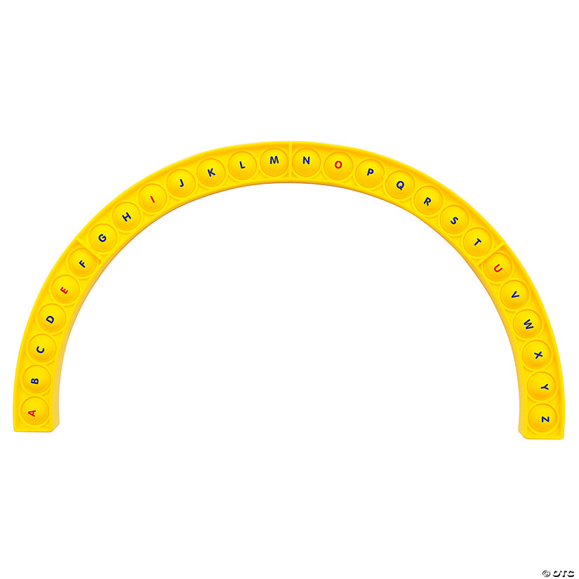 13 1/2" x 7" Junior Learning<sup>&#174;</sup> Alphabet Arc Pop and Learn!&#8482; Bubble Board Image