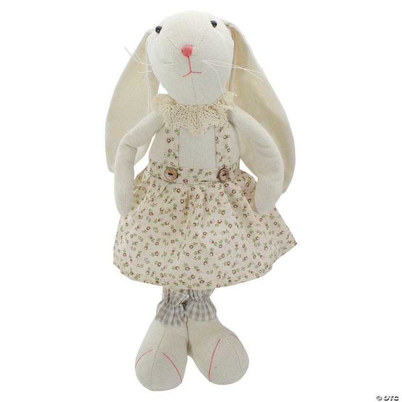 14.5" Girl Easter Bunny Figure Image