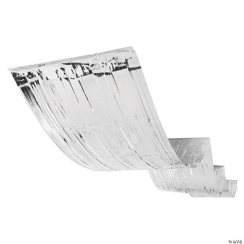 14 ft. 9" Silver Foil Ceiling Decoration Image