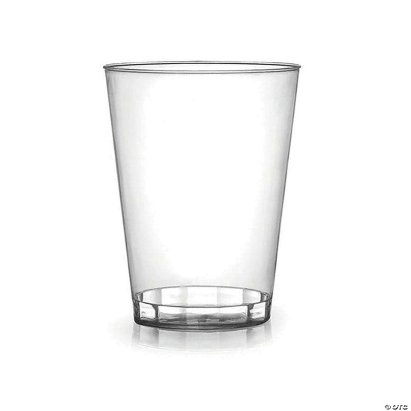14 oz. Crystal Clear Plastic Disposable Party Cups (120 Tumblers) Image