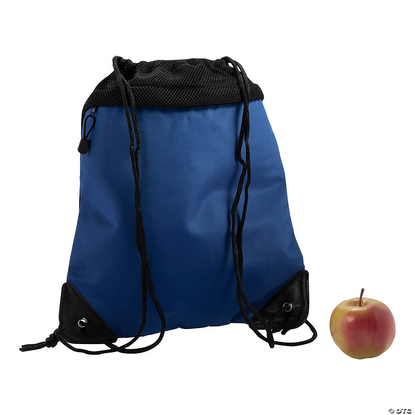 14" x 18" Royal Blue Drawstring Bag Image