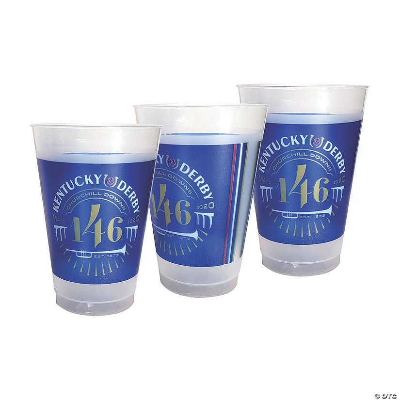 146th Kentucky Derby™ Plastic Frosted Cups Oriental Trading
