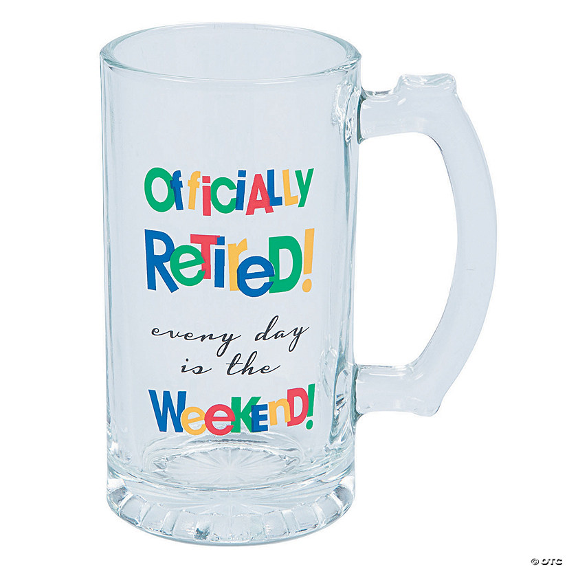 15 oz. Officially Retired Reusable Glass Mug Image